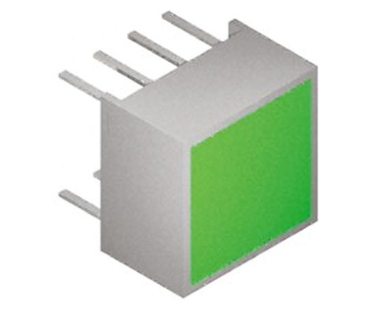 1セグメント LED ライトバー 緑 1セット（50個入）