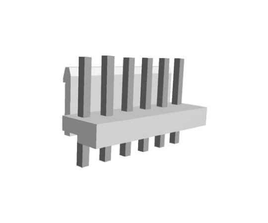 基板接続用ヘッダ Economy Powerシリーズ 6極 3.96mm 1列 ストレート 1袋（5個入）