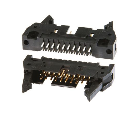 基板接続用ヘッダ アンプラッチ 20極 2.54mm 2列 ストレート 1セット（42個入）