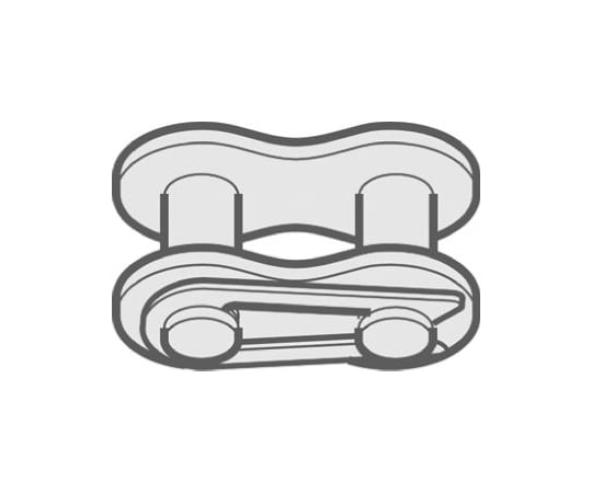 ローラーチェーンリンク スチール 10B-1 1袋（5個入）