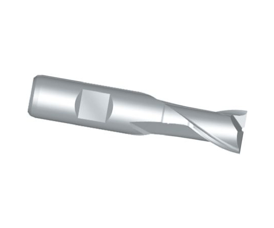 スロットドリル　全長73　mm　HSS-E-PM　カット長さ16mm　カッター径12mm