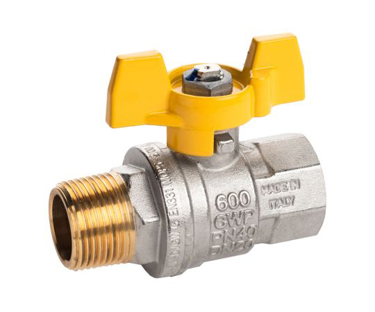 高圧ボール弁　真鍮