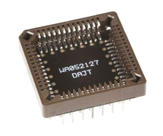 IC変換アダプタ　68ピン　メス　PLCC　68極　1.27　mm　2.54　mm　ピッチ