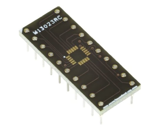 IC変換アダプタ 24ピン メス QFN 24極 0.5 mm 2.54 mm ピッチ 1袋（5個入）