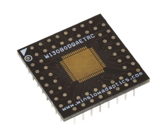 IC変換アダプタ　56ピン　メス　QFN　56極　0.4　mm　2.54　mm　ピッチ