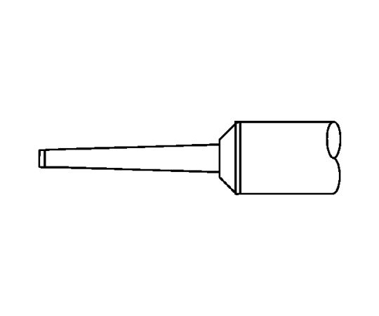 Metcal　はんだごて交換コテ先　ストレートコニカル　SCPシリーズ