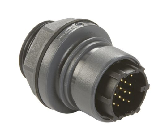 丸形コネクタ　Buccaneer　6000シリーズ　接触コンタクト：オス　16極　オス