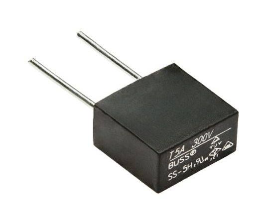 ラジアルリードタイプ ヒューズ 630mA 250V ac 1袋（5個入）