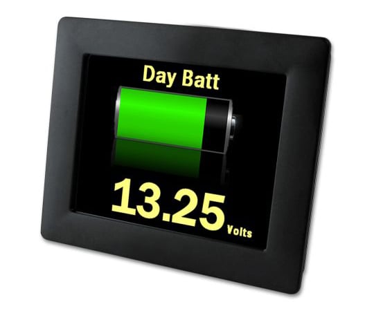 デジタルパネルメータ　TFT　92　x　74　mm　PanelPilotシリーズ