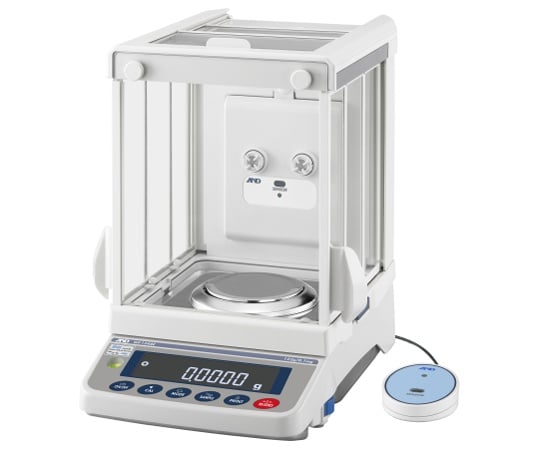【校正対応】エー・アンド・デイ64-0694-37　分析用電子天秤　内蔵分銅　除電器付　122g/0.1mg GX124AE