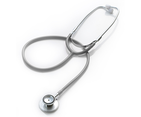 シャープスコープ　外バネタイプ　ヘッド：シルバー　チューブ：グレー