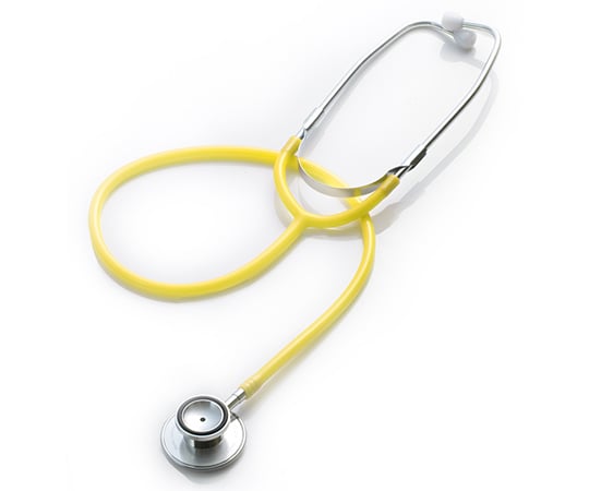 シャープスコープ　外バネタイプ　ヘッド：シルバー　チューブ：イエロー