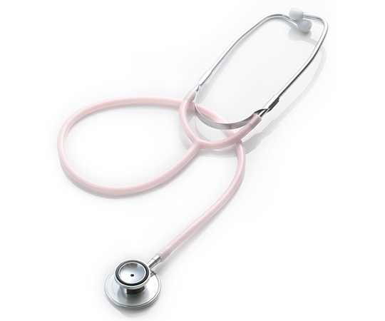 シャープスコープ　外バネタイプ　ヘッド：シルバー　チューブ：ピンク