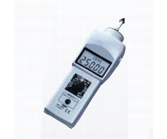 デジタルハンディ回転計（接触式）/メーカー校正証明書+トレサビリティ体系図付