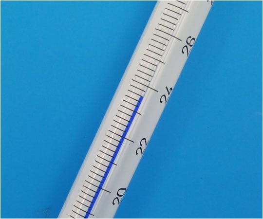 64-0702-76 水銀ゼロ棒状標準温度計 0～50℃ （0.2） 検査成績書付 1-NM-S21-VC
