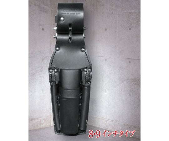 ペンチ・ニッパ・ドライバーホルダー　チェーン式　ブラック