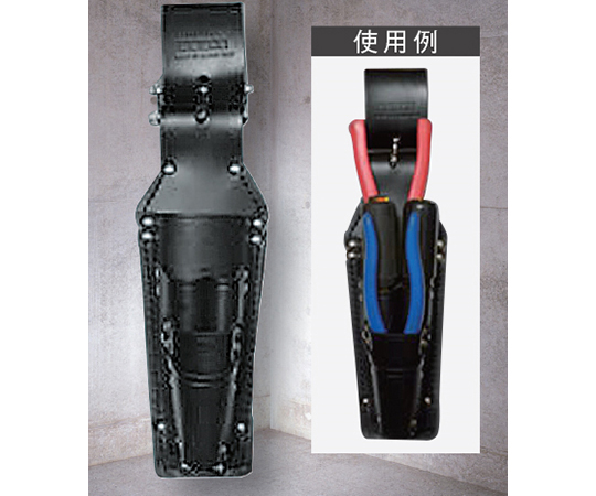 圧着ペンチ・通信用ニッパ・ドライバーホルダー チェーン式