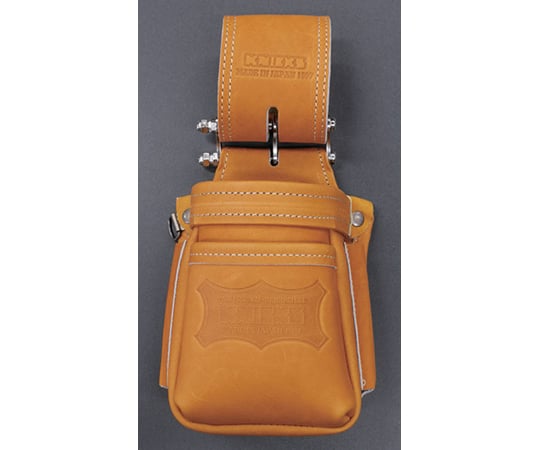 腰袋小物VAストリッパーフォルダ　最高級硬式グローブ革　チェーン式　キャメル