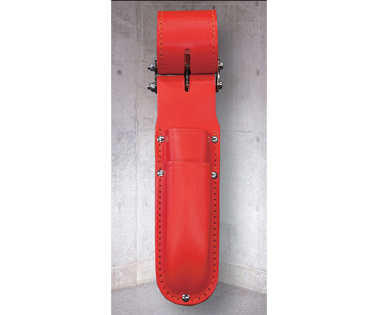 電工ナイフ・カッターホルダー　2段　チェーン式　レッド