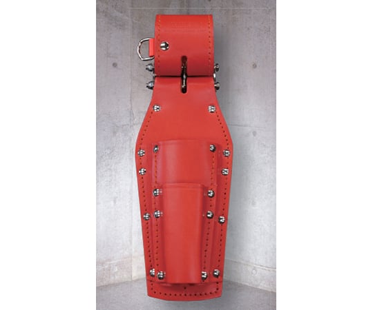 ペンチ・ドライバーホルダー　チェーン式　レッド