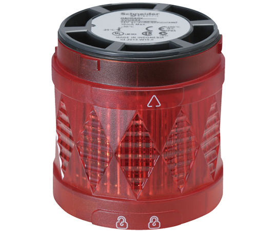 積層式LED表示灯　赤