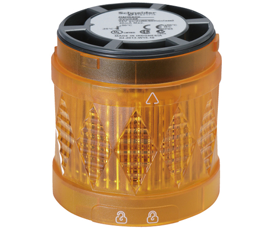 積層式LED表示灯　橙