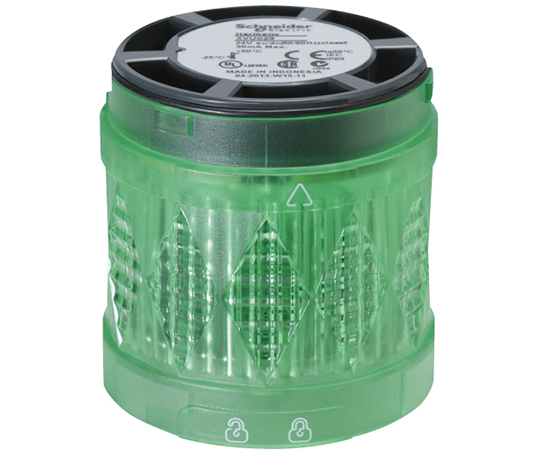 積層式LED表示灯　緑