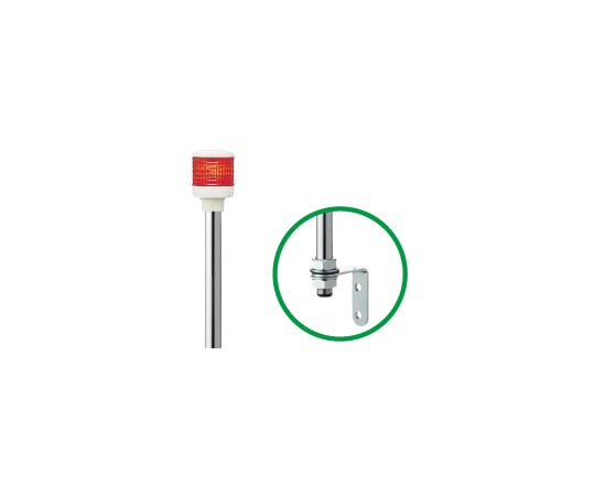 積層式LED表示灯　赤