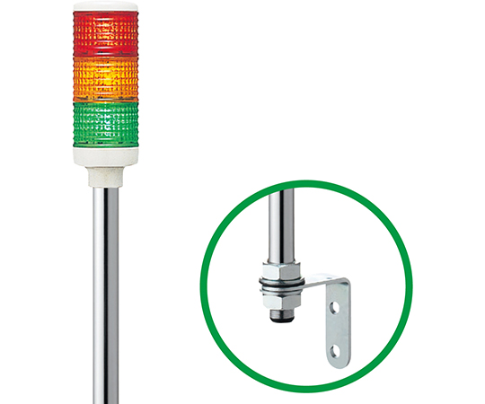 積層式LED表示灯　赤黄緑