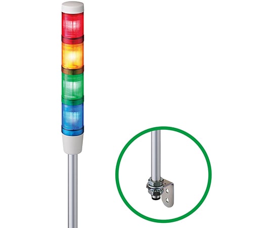 64-0762-07 積層式LED表示灯 XVMB2RAGSHSB 【AXEL】 アズワン