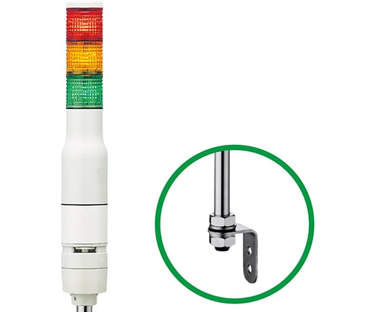 積層式LED表示灯　赤黄緑