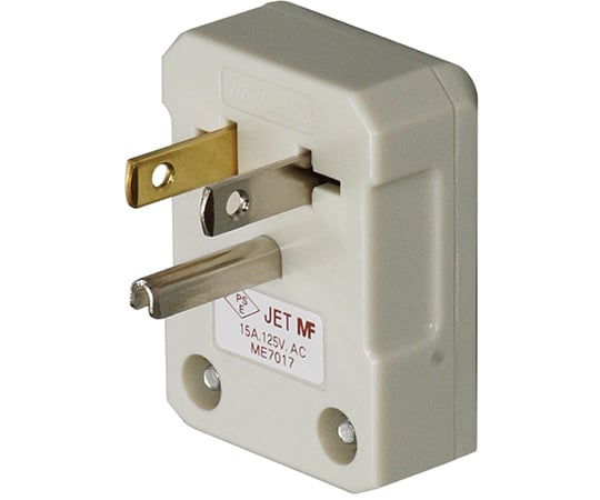 接地L形プラグ　丸形コード用