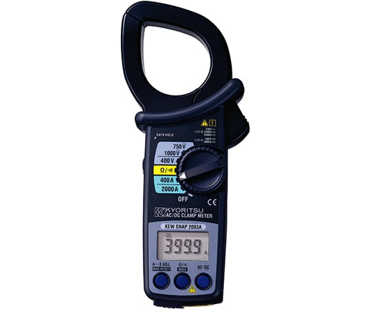 AC/DCクランプメータ