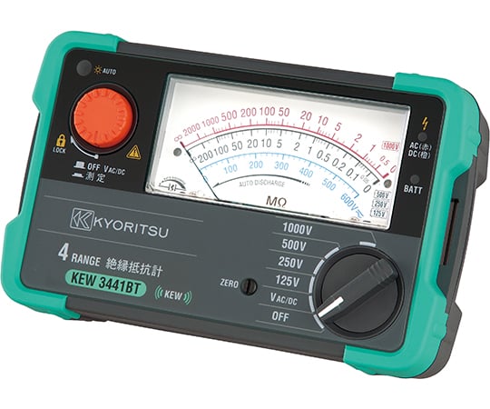 アナログ4レンジ絶縁抵抗計