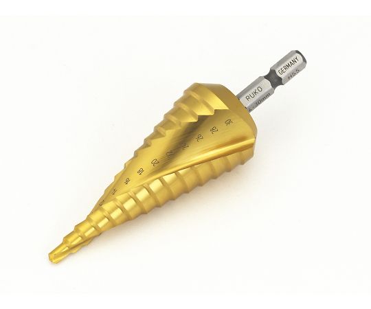 チタンコーティング　ステップドリル