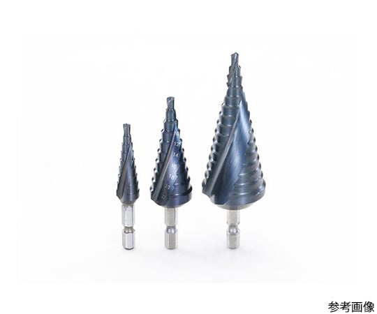 窒化チタンアルミコーティング　ステップドリル
