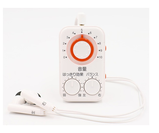 64-0837-57 受注停止 充実の品 ずっと気になってた キュリオム 耳にやさしい デジタルステレオ集音器 YSF-300 W