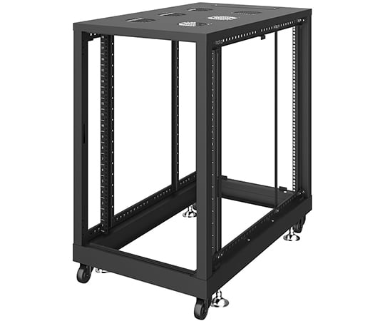 19インチサーバーラック　パネルなし　18U