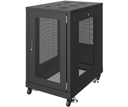 19インチサーバーラック　メッシュパネル仕様　18U