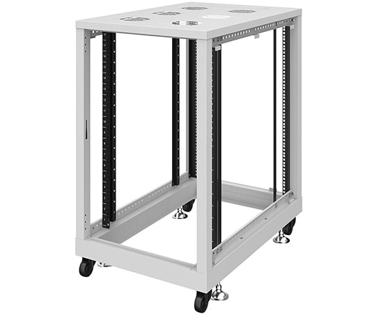 19インチサーバーラック　パネルなし　18U