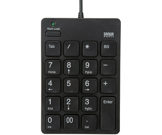 USB2.0ハブ付テンキーアイソレーションタイプ