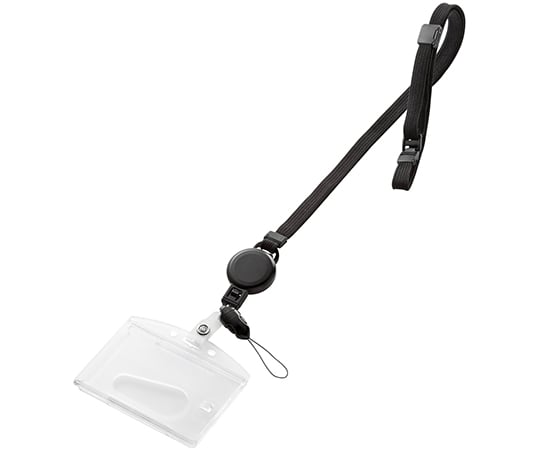 リール付ストラップ　ハードタイプIDケース付