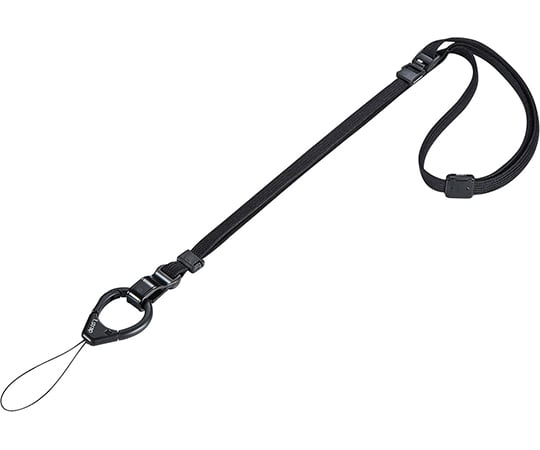 フィンガー＆ネックストラップ　ブラック