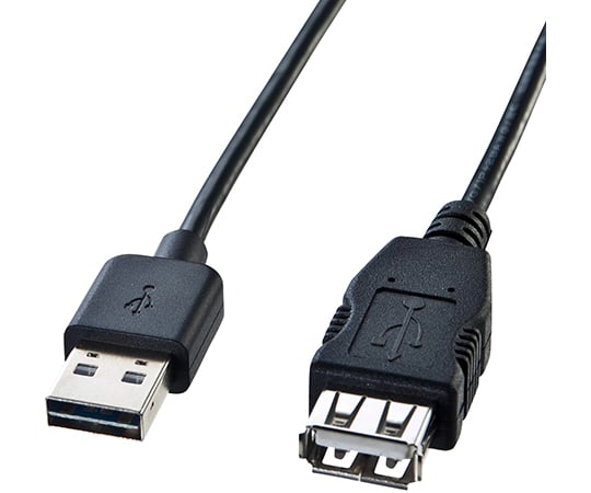 両面挿せるUSB延長ケーブル　A-Aメス