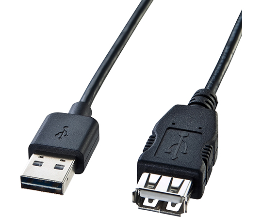 両面挿せるUSB延長ケーブル　A-Aメス