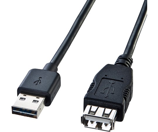 両面挿せるUSB延長ケーブル　A-Aメス