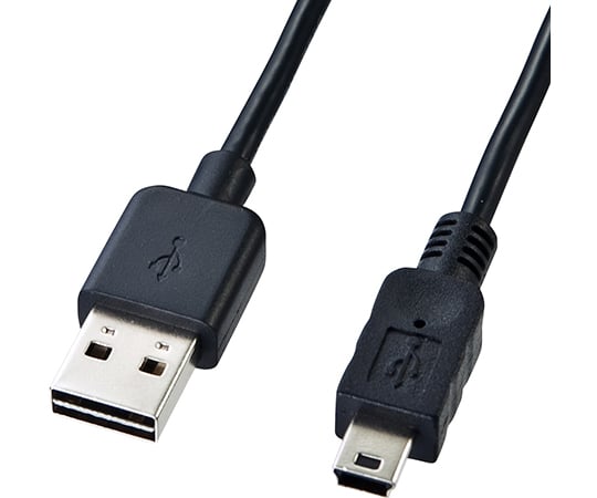 両面挿せるミニUSBケーブル　ミニB