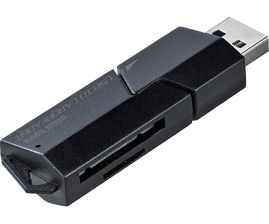 64-0875-12 USB3.0SDカードリーダー ADR-3MSDUBK