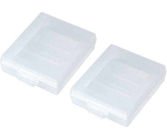 電池ケース　単3形用2個セット　クリア