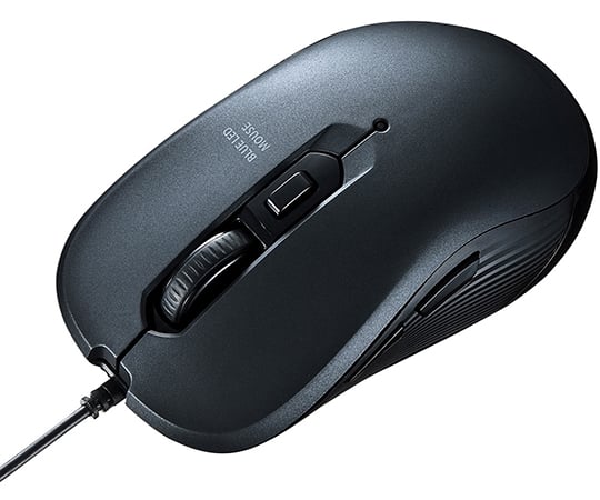 有線ブルーLEDマウス